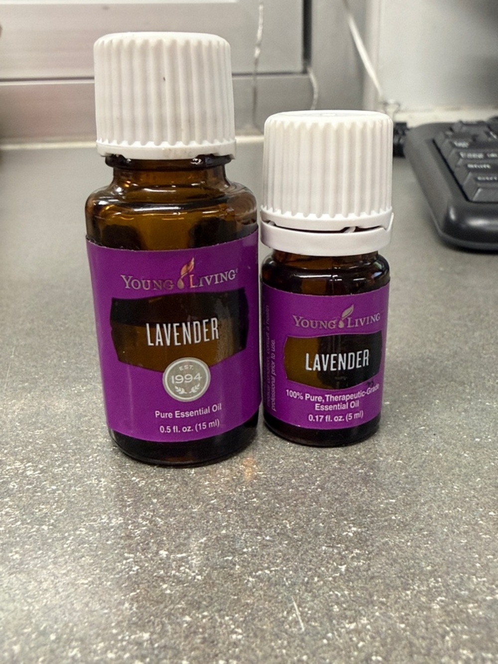 Young Living Lavender Essential Oil - lot of 2